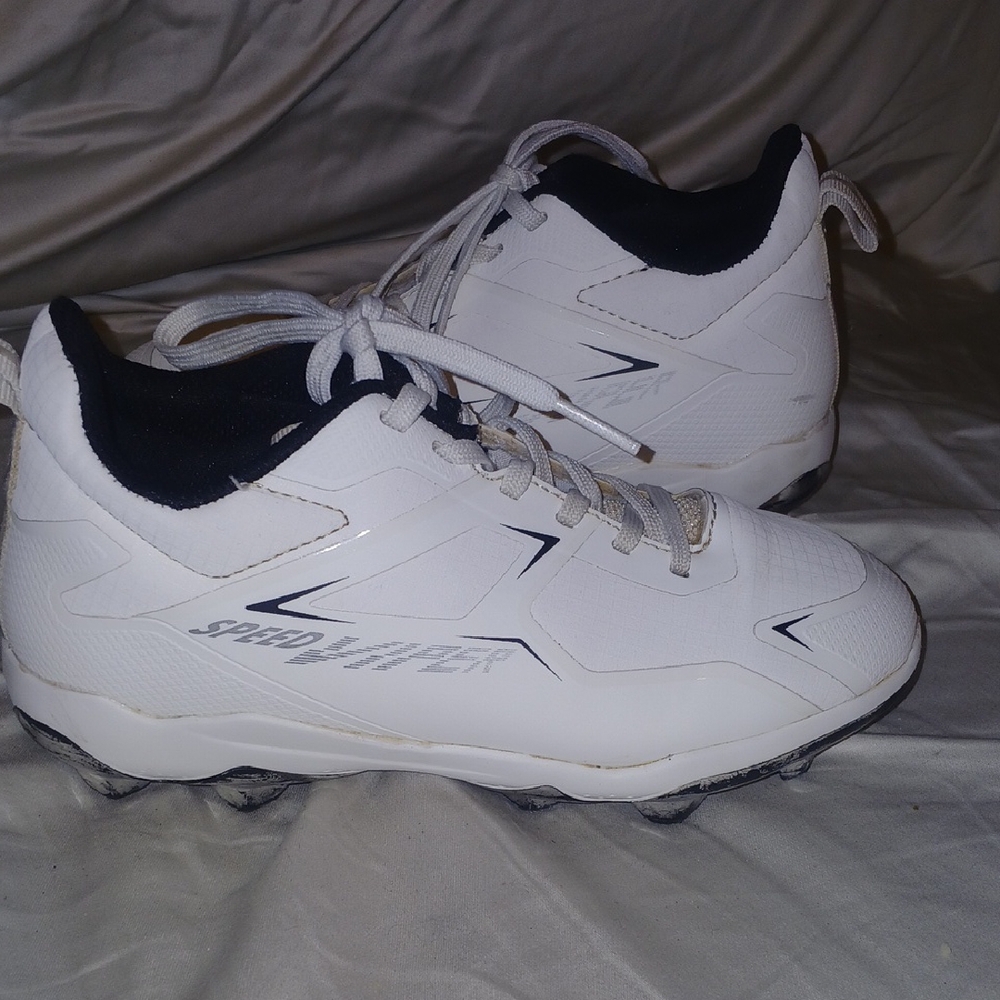 Speedo Kids White and Black Athletic Shoes